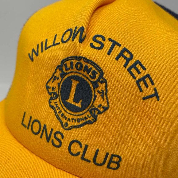VTG Willow Street PA Lions Club Trucker Snapback - Picture 5 of 8
